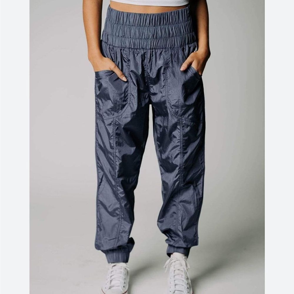 NWT Free People Movement joggers in Deep Sea! L